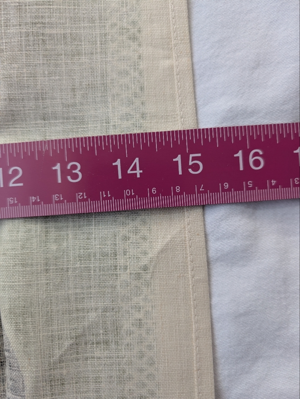 Vintage Prints Charming Vegetable Print Linen Dish Towel in Olive Green and Red - Picture 6 of 16
